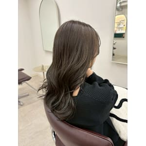 韓国風くびれヘア　髪質改善カラー　ラベージュ　グレージュ - N° rico 名駅【ナンバー リコ メイエキ】掲載中