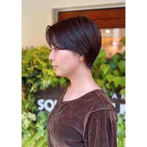 大人の余裕を感じる、まろやかショート