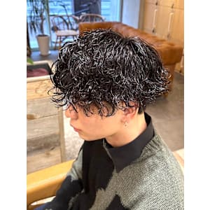 スパイラルパーマ