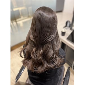 Mako マロンベージュ 透明感 ブリーチなし ヘアカラー