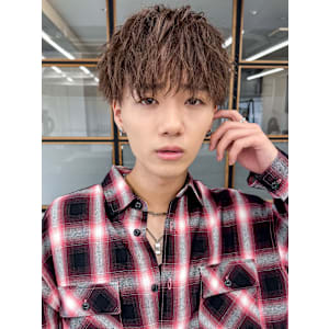 20代30代メンズスパイラルパーマワイルドオシャレ感アッシュ - soar 髪質改善 レイヤーカット 【渋谷 髪質改善サロン】【ソア カミシツカイゼン レイヤーカット】掲載中