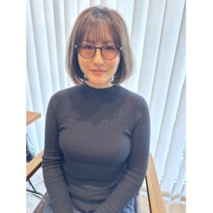 タッセルボブ×ナチュラルハイライト