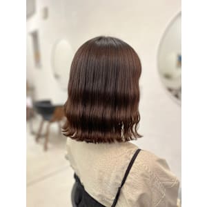 波巻きボブパーマ