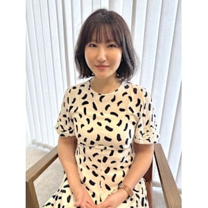 韓国風ボブ×ダークグレージュ