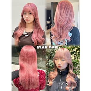 ピンクヘアー特集