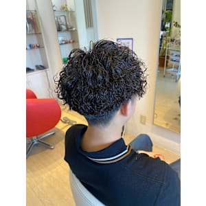 波巻きスパイラル/メンズパーマ