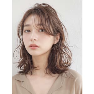 20代30代40代　薄めワイドバング透明感