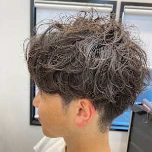 癖毛を活かして◎