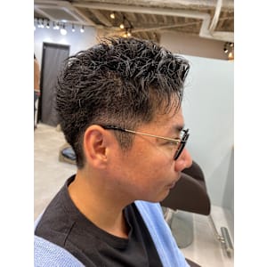 大人の刈り上げスタイル