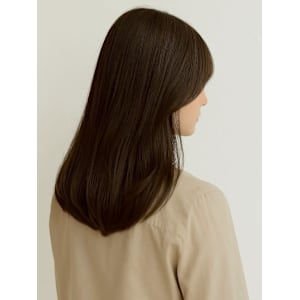 ストレートヘア 髪質改善エステ ツヤ髪 ロングヘア ブラック