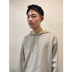 池袋スパイキーショートアップバング◎[池袋メンズ美容室］