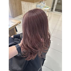 [aina]ダブルカラー/ピンクブラウン