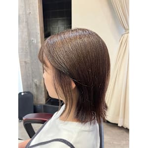 髪質改善/縮毛矯正/酸性ストレート/切りっぱなし/韓国風