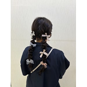 女子会にもおすすめ！編み下ろしツイン