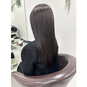 透明感爆発グレージュ