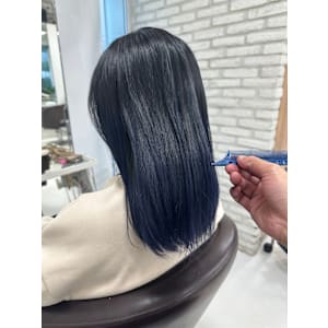 ネイビーブルーグラデーション