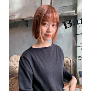 切りっぱなしボブ