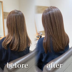 白髪ぼかし細めハイライト30代40代50代セミディ - KENJE ODAKYU SHONAN GATE【ケンジオダキュウショウナンゲート】掲載中