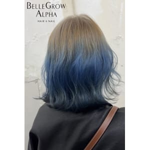 ダブルカラー - BELLE GROW ALPHA HAIR&NAIL【ベルグローアルファヘアアンドネイル】掲載中