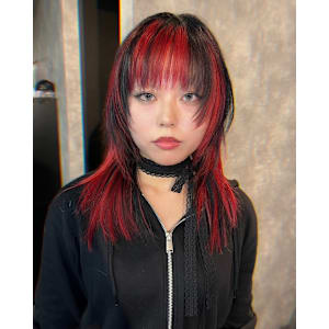 セクションカラー　デザインカラー　ハイトーン　表参道/原宿 - Null 表参道本店 デザインカラー/ダブルカラー【ヌル】掲載中