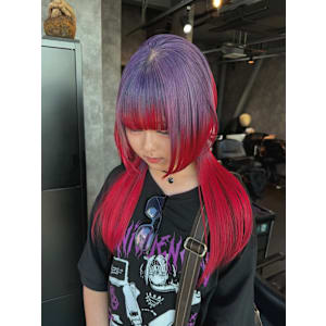 ルーツカラー　デザインカラー　ハイトーン　表参道/原宿 - Null 表参道本店 デザインカラー/ダブルカラー【ヌル】掲載中