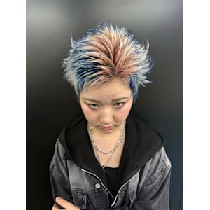 エンドカラー　デザインカラー　ハイトーン　原宿/表参道 - Null 原宿店 デザインカラー/ダブルカラー【ヌルハラジュクテン デザインカラー ダブルカラー】掲載中