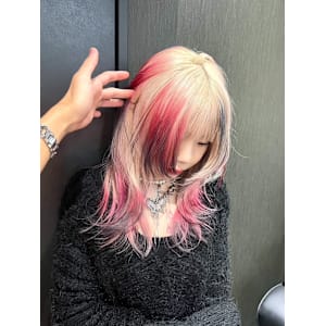 オーダーメイド　デザインカラー　ハイトーン　原宿/表参道