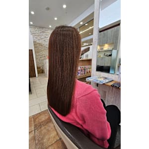 ツヤ髪ストレート