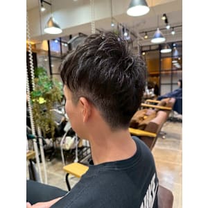 メンズソフトツーブロック