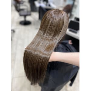 Mako ヘーゼルベージュ 透明感カラー ブリーチなし