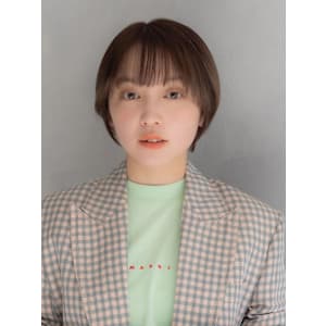 丸みショートヘア