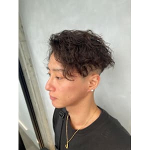 シャドウパーマメンズパーマ/20代メンズパーマ