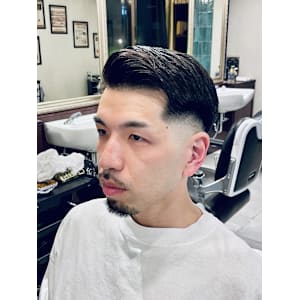 【30代 男性】ロンドン七三フェード（大宮/バーバー）