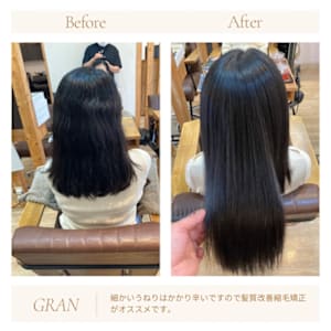 お客様髪質改善データ1807（髪質改善縮毛矯正） - Grand × AtlierDonguri【グランバイアトリエドングリ】掲載中
