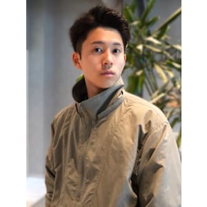 アップバング 20代 メンズショート ツーブロック 爽やか