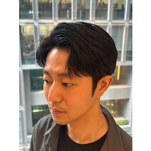 爽やかビジネスマンヘア