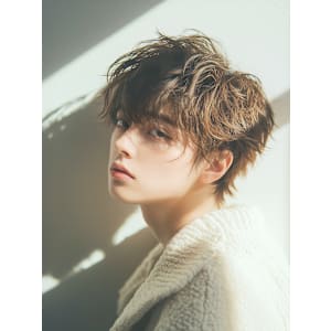 20代30代40代　マッシュ無造作モテ髪カジュアルパーマ