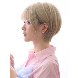  【蓮沼実奈】20代30代40代◎ハイトーンショート