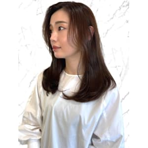 【MICHI 富田店　古作蓮】顔周りレイヤー くびれヘア 