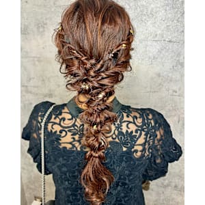 ふわふわの編み下ろし