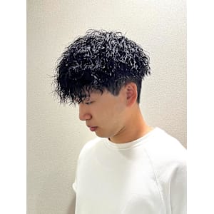 【平山明樹】オシャレパーマ/縦落ちスパイラルパーマ