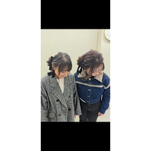 お呼ばれヘア♪ サイドアップ