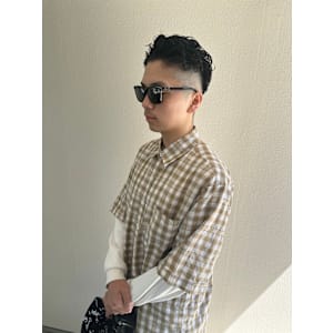 リバースパーマ/メンズカット