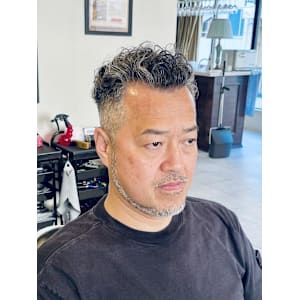 【50代 男性】ロンドンイケオジパーマ（大宮/バーバー）