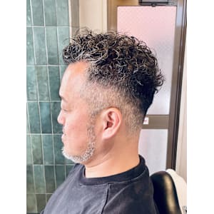 【50代 男性】ロンドンイケオジパーマ（大宮/バーバー）