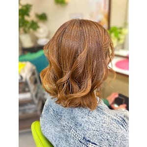 ボブのダウンスタイル