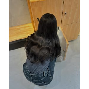 透明感カラー×赤み消し