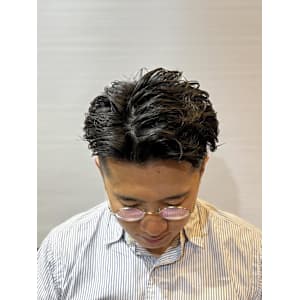 ビジネスウェーブパーマ