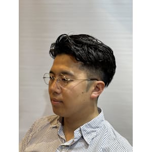 ビジネスウェーブパーマ