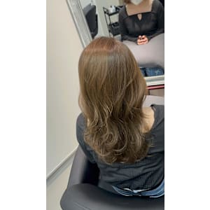 赤み消しカラー×レイヤーカット